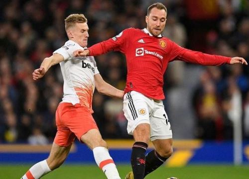 Eriksen đại diện cho một MU mới mẻ