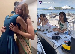 Mặc kệ lùm xùm, Á hậu 2 Miss Grand International vẫn khẳng định tình bạn với Thiên Ân bằng hành động đáng yêu