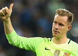 Ter Stegen lập kỷ lục sạch lưới