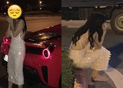 Vụ siêu xe Ferrari va chạm kinh hoàng: Xót xa cảnh hot girl bất lực gọi bạn trai nhưng thuê bao