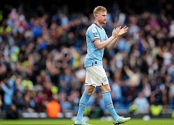 De Bruyne xin áo của Ronaldo sau trận derby thành Manchester