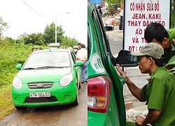 'Hi hữu' thanh niên cướp taxi nhưng không biết lái