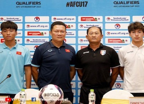 HLV Nguyễn Quốc Tuấn: 'U17 Việt Nam sẽ cố gắng giành được kết quả tốt nhất'