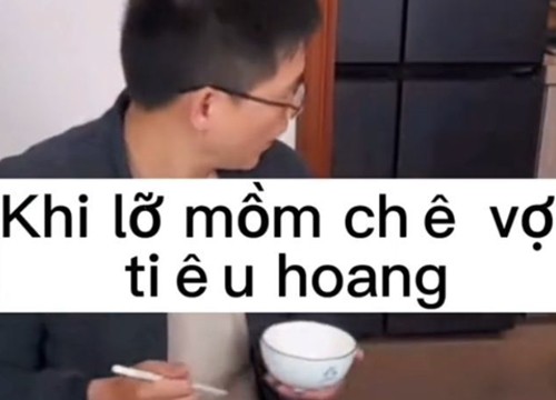 Lỡ mồm chê vợ "tiêu hoang" ông chồng nhận về cái kết đắng lòng