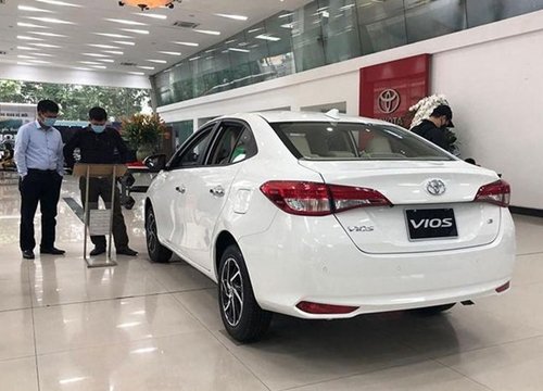 Toyota Vios đang được giảm giá tới hơn 30 triệu đồng tại đại lý