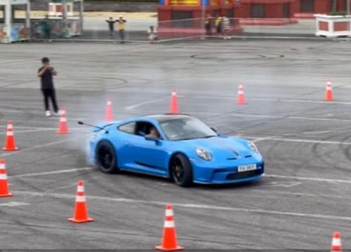 Cường Đô la "phá xe" Porsche 911 GT3 hơn 16 tỷ tại Đại Nam