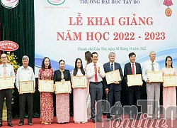 Trường ại học Tây ô khai giảng năm học mới 2022-2023