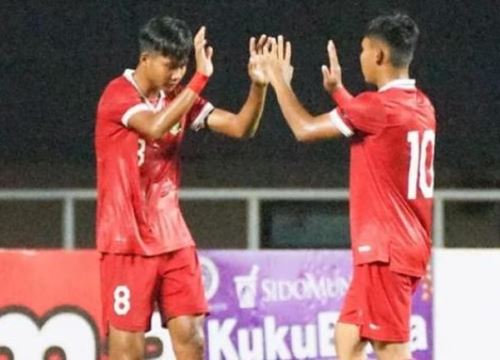 U17 Indonesia thắng siêu ấn tượng ở trận mở màn giải châu Á