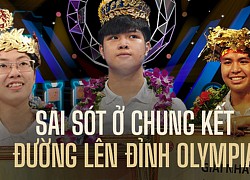 Điểm lại loạt trận Chung kết Olympia gặp lỗi sai ngay trên sóng truyền hình