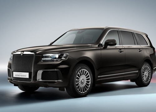 Aurus Komendant - xe Rolls-Royce của người Nga