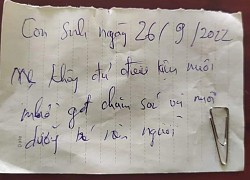 Bé gái 10 ngày tuổi bị bỏ rơi kèm lời nhắn 'thương tâm' của người mẹ