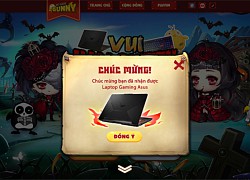 Chơi Halloween - Rinh Laptop Gaming miễn phí, bỏ túi quà độc quyền từ Gunny PC