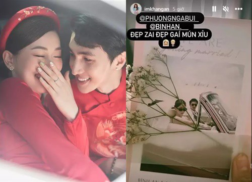 Hé lộ thiệp cưới cá tính, ý nghĩa của Bình An - Phương Nga