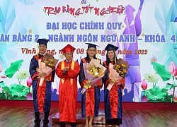 Trường ĐH Cửu Long trao bằng cho 91 tân cử nhân hệ đại học văn bằng 2