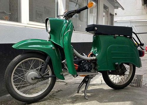 Xe máy Simson "chở lợn" phiên bản không khói quay lại thị trường