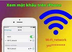 Cách tìm lại mật khẩu Wi-Fi đã quên trên iPhone