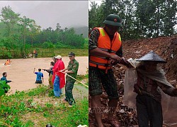 Băng rừng, vượt dòng nước xiết đưa 18 người dân vùng nguy cơ sạt lở đến nơi an toàn