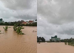 Bình Định, Phú Yên: Mưa lớn, nhiều vùng đất chìm trong mênh mông 'biển nước'