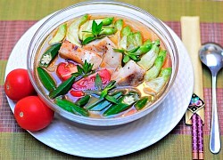 Căng Da, Mượt Tóc Với Món Ngon "Canh Chua Đầu Cá Hồi"