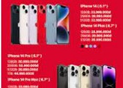 Giá bán iPhone 14 Plus tại Việt Nam bao nhiêu?