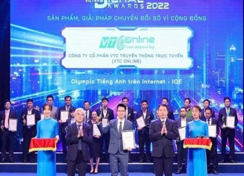 Giải thưởng chuyển đổi số xuất sắc Việt Nam 2022 dành cho chương trình giáo dục