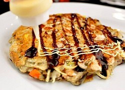 Học ngay cách làm bánh xèo nhật bản okonomiyaki ngon ngất ngây