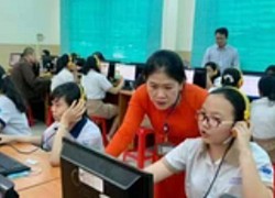 Học sinh trung học TPHCM bắt đầu học tin học theo chuẩn quốc tế