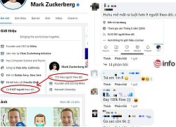 KOL &#8216;khóc ròng&#8217; vì sụt giảm follower bất thường, ông chủ Facebook chung cảnh ngộ!