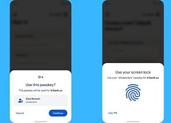 Android và Chrome bắt đầu thử nghiệm phương pháp bảo mật Passkeys