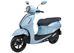 Cận cảnh Yamaha Grande 2022 màu xanh đen, giá 50,3 triệu tại Việt Nam