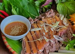 Đặc sản dê ủ trấu Nga An