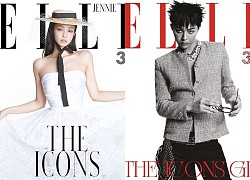 Jennie và G-Dragon xuất hiện trên trang bìa kỷ niệm 30 năm của Elle