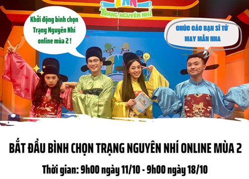 Lộ diện top 50 Trạng nguyên nhí online