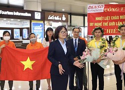 Chào đón các thí sinh đạt thành tích cao tại kỳ thi Kỹ năng nghề thế giới 2022 phiên bản đặc biệt