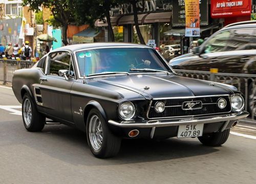 Cận cảnh Ford Mustang GT Fastback đời 1967 của ông Đặng Lê Nguyên Vũ