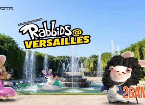 Rabbids At Versailles Game AR Lấy Bối Cảnh Khu Vườn Đậm Màu Sắc Tuổi Thơ