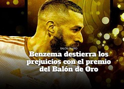 Truyền thông thế giới ngả mũ trước Benzema