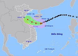 Dự báo bão số 6 suy yếu thành áp thấp trong hôm nay, trước khi đổ bộ đất liền