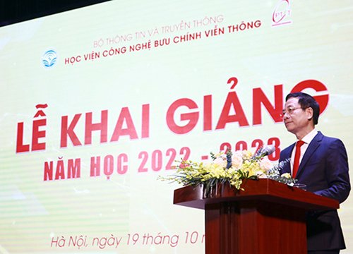 Học viện Công nghệ Bưu chính Viễn thông khai giảng năm học mới 2022 - 2023