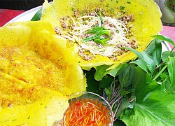 Món bánh xèo ốc gạo Cần Thơ