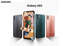 Samsung trình làng Galaxy A04 Hậu bối toàn diện với hiệu năng khỏe cùng bộ đôi camera 50MP rực nét