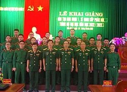 Trường Quân sự Quân đoàn 2: Khai giảng đào tạo giai đoạn 1 sĩ quan cấp phân đội trình độ đại học