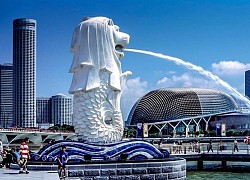 Công viên sư tử biển Merlion- Biểu tượng của Quốc đảo Singapore