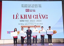 Đại học Duy Tân: Trao 385 suất học bổng, tổng trị giá gần 21,5 tỉ đồng