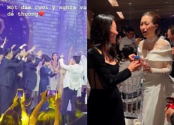 Đám cưới Đỗ Mỹ Linh: Bố mẹ chồng nhảy cực sung, được mừng hẳn cây vàng, Lương Thuỳ Linh &#8220;trúng lớn&#8221;