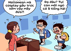 Học sinh và Halloween sớm