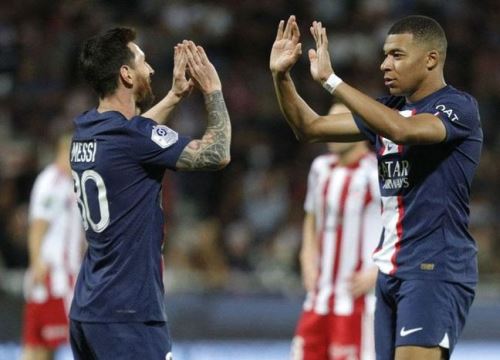 Kết quả Ajaccio 0-3 PSG: Ngày chung đôi của Messi và Mbappe