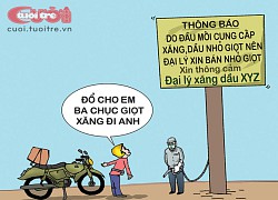 Mua xăng theo đơn vị... giọt