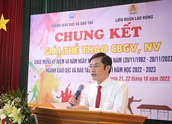 Ngành Giáo dục Ba Vì tổ chức giải thể thao chào mừng ngày 20/11