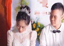 Người yêu cũ lên hát tặng trong hôn lễ khiến cô dâu "bật khóc nức nở"